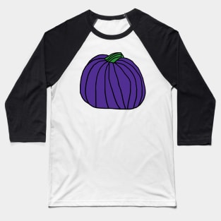 Big Purple Pumpkin Baseball T-Shirt